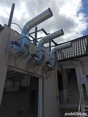Montaj tubulatura de ventilatie si hote profesionale din inox HoReCa - imagine 3