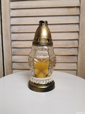 Candela din ceara Inviere mod. 1