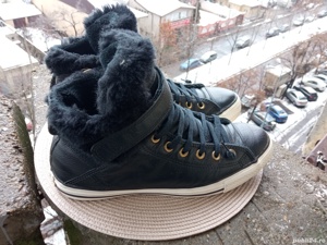 Ghete, piele Converse, marime 42 (27 cm) 