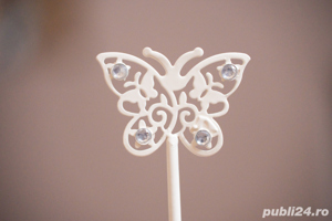 Suporti numar de masa Butterfly din fier