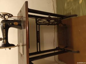 mașina de cusut Singer funcționează stare foarte bună  - imagine 2