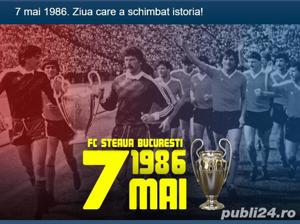 Medalie Steaua Bucuresti, 7 Mai 1986 Sevilla - editie limitata - Argint cu puritate de 999 la mie - imagine 6