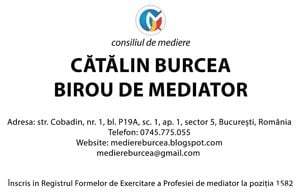 Catalin Burcea - Birou de Mediator