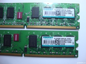 DDR 2, Kingmax, 2 x 2 GB (4 GB), 1066 MHz / rami pc desktop - imagine 2