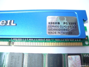 Lot de cinci placute DDR 1 (DDR 400)   rami pc desktop - imagine 3