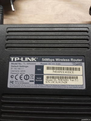 Vând router wireless  - imagine 2