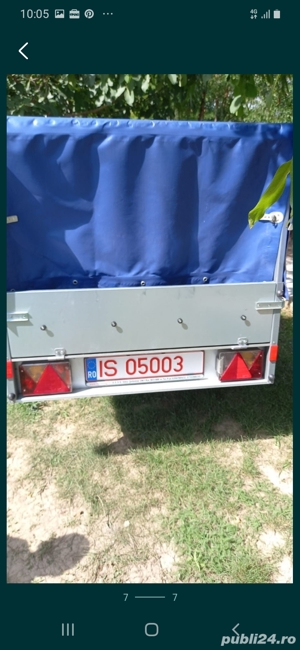 Închiriez remorci  750kg - imagine 5