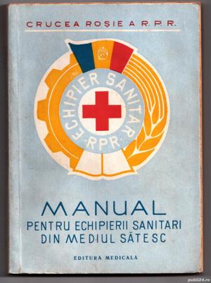 manual pentru echipierii sanitari din mediul satesc editura medicala crucea rosie a rpr