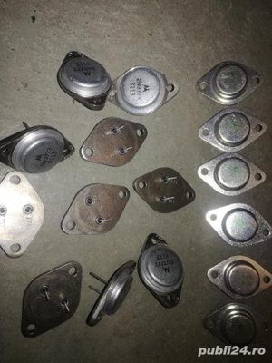 Tranzistori vechi IPRS Baneasa finali prefinali germaniu siliciu - imagine 6