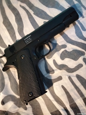 pistol airsoft 08 juli nou colt 1911 p - imagine 2
