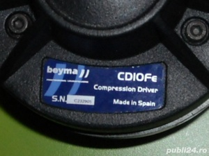 Vand driver tweeter twiter chiutar Beyma, 1,75'' made in Spain - imagine 2
