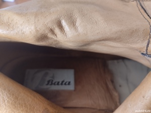 Vând cisme ciocate din piele ,marca BATA 