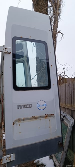 Geam geamuri laterale microbuz Iveco  - imagine 4