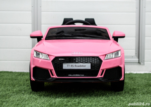 Masinuta electrica pentru copii, Audi TTRS 2x 35W 12V, BT pink - imagine 2