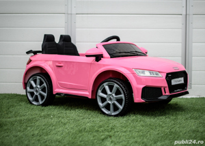 Masinuta electrica pentru copii, Audi TTRS 2x 35W 12V, BT pink - imagine 3