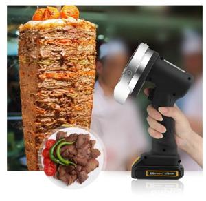MOTOR shaworma,cutit electric APARAT DE gyros,kebab nou,shaorma - imagine 9