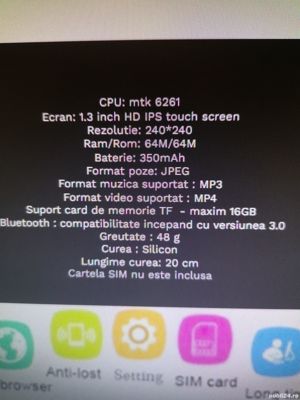 Smart watch ceas inteligent - imagine 6