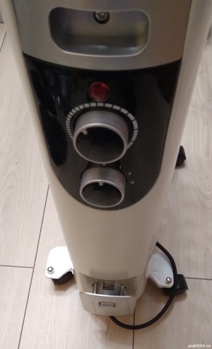 Calorifer electric, 2000 W, 9 elementi, 3 trepte de putere, Termostat reglabil,Nou! - imagine 4