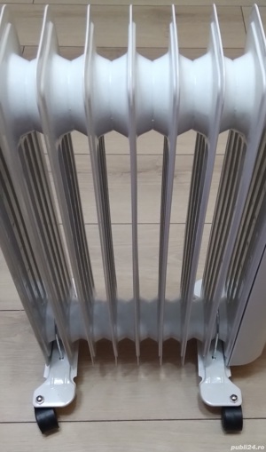 Calorifer electric, 2000 W, 9 elementi, 3 trepte de putere, Termostat reglabil,Nou! - imagine 5