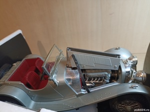 Jaguar SS100 macheta auto la scara 1:18, BBURAGO 