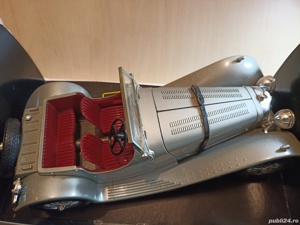 Jaguar SS100 macheta auto la scara 1:18, BBURAGO  - imagine 4