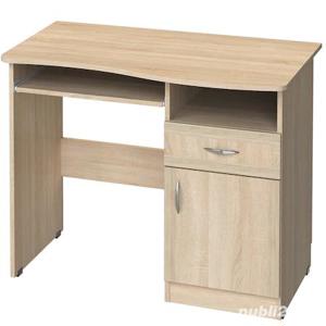 Birou cu sertar si dulap