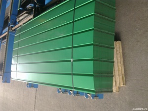 Tabla cutata zincata vopsita T10 H12 H35 H60 sipca metalica gard. FABRICA - imagine 4