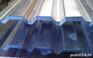 Producator acoperis sarpanta tigla metalica, tabla cutata zincata si color - imagine 7