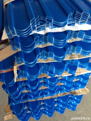 Fabrica sipca metalica ORICE INALTIME, ORICE culoare lucios, mat lemn - imagine 5