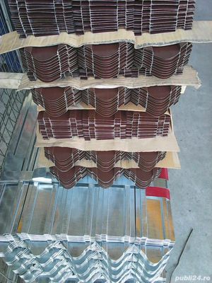 Fabrica sipca metalica ORICE INALTIME, ORICE culoare lucios, mat lemn - imagine 7