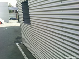 Tabla ondulata sinusoidal S18 vopsita argintiu (reprezentantele Mercedes) PRODUCATOR - imagine 2