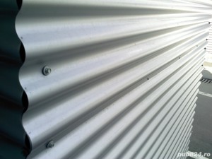 Tabla ondulata sinusoidal S18 vopsita argintiu (reprezentantele Mercedes) PRODUCATOR - imagine 5