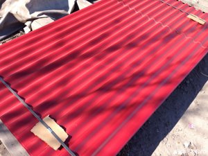 Tabla ondulata sinusoidal S18 vopsita argintiu (reprezentantele Mercedes) PRODUCATOR - imagine 6