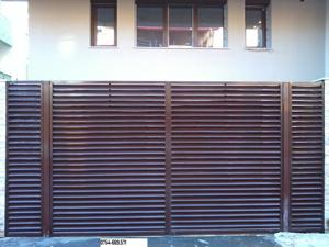 Jaluzele gard zincate (industrial) sau color PRODUCATOR - imagine 2