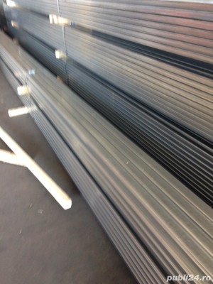 Teava rectangulara, rotunda , patrata, NEAGRA SAU ZINCATA - imagine 2