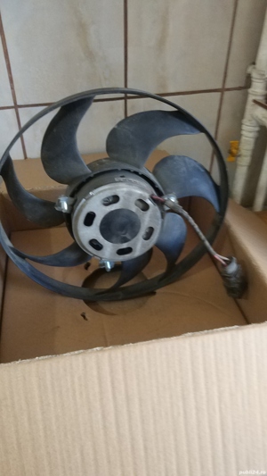 Ventilator mic pt radiator Golf V, reconditionat - imagine 6