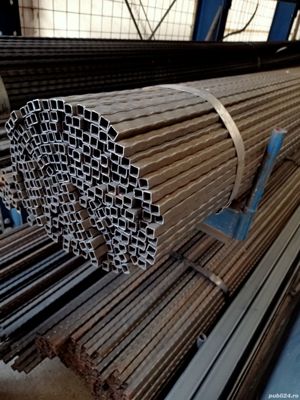 Teava rectangulara, rotunda , patrata, NEAGRA SAU ZINCATA - imagine 6