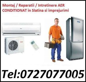 Service montaj aer conditionat pompa caldura incarcare freon r22,r32,r410,r407,r134 