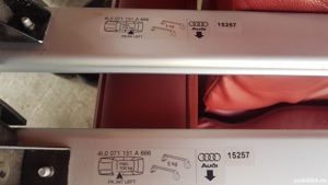 Bare portbagaj original Audi Q7 nefolosite - imagine 3