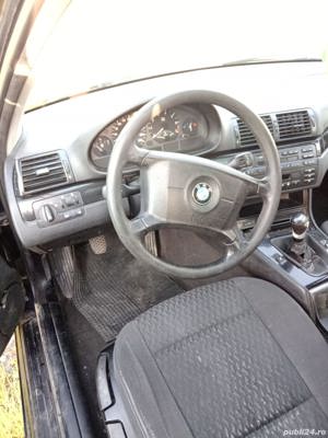 Dezmembrez Bmw E46 1.9 benzină/2.0 diesel, an 1999/2000, berline, culori negru si verde, climatronic - imagine 4
