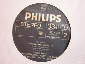 vinil Claudio Arrau  Piano Concertos-Grieg,Schumann Olanda'79 Dohnanyi - imagine 3