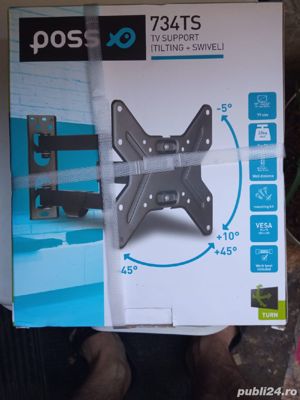 Suport de televizor pe perete, orice model TV - imagine 2