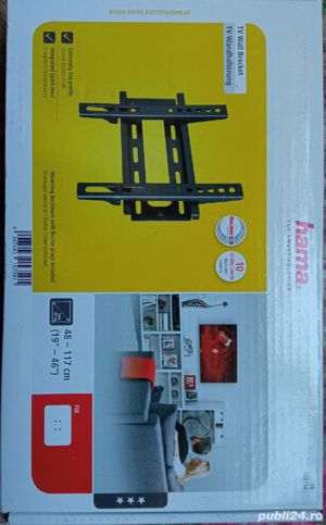 Suport de televizor pe perete, orice model TV - imagine 4