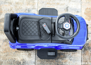 Masinuta electrica de politie Kinderauto Police 30W 6V cu megafon si music player, bluetooth - imagine 8