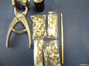 Set cleste tatuat inox 5 cifre/litere - imagine 3