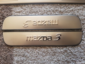 Ornamente prag Mazda 3 si Mazda 6  , aluminiu  - imagine 2