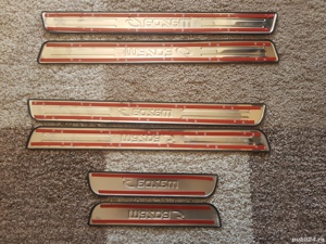 Ornamente prag Mazda 3 si Mazda 6  , aluminiu  - imagine 5