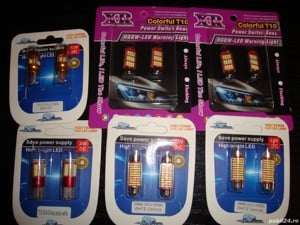 set led iluminat interior auto plafon canbus led livrare gratuita