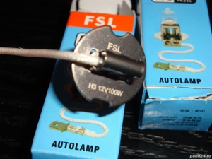 2x set bec led halogen H3 12v 100w transport gratuit - imagine 2