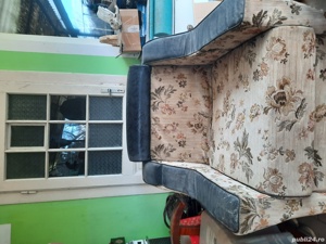 Fotoliu extensibil cu suport lemn - imagine 8